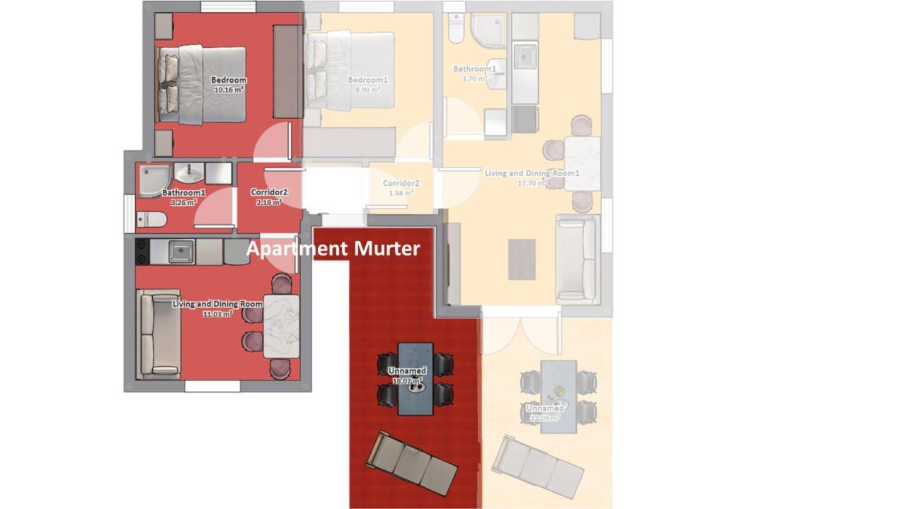 Apartmani Villa Lilliana Tribalj 외부 사진